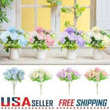 Silk Peony Artificial Flowers Peony Wedding Bouquet Home Party In/Outdoor Decor