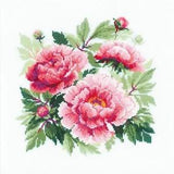 Cross-stitch kit Tree Peony 1854 Riolis
