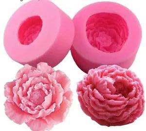 3D Flower Silicone Molds Peony Soap Fondant Chocolate Cake Mould Decorating Tool
