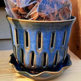 Small Orchid Pot and tray