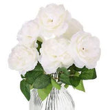 Peonies Artificial Flowers, Fake Peonies Artificial Peony Home Decor, White