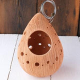 Handmade Hanging Terracotta Pot Plant Pot Orchid Garden Indoor Outdoor Plant TEARDROP