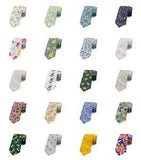 Ambesonne Flower Concept Modern Silky Feel Satin Men's Tie