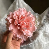 Pink Artificial Flowers 10-50pcs Artificial Peony Flower Heads with Stems 5.12inch for Wedding Bouquets Centerpieces Home Decor
