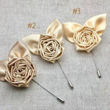 Champagne Lapel Pin, Champagne Flower Wedding Pin, Champagne Wedding, Champagne Lapel Pin for Groom & Groomsmen, Wedding Boutonni¡§¡§re