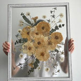 Custom bridal bouquet preservation | special occasion florals | made to order pressed flower frame | Vancouver locals only