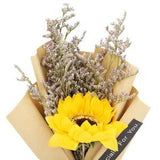 Yellow Sunflower Bouquet Natural Dried Flower Wedding Decoration Dried MX