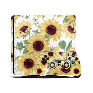 PS4 Skin Decal For Playstation 4 Console And Controller Sunflower