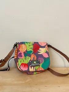 Lily Bloom Shoulder Purse | Shoulder Bag |?Green Living Crossbody | Fruit
