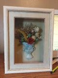 Arister gifts dried roses in a? Greek urn with flowers Vintage Wall Picture