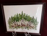 Framed Botanical Art~Walker Walton~Pressed Flowers, Leaves~UV Glass~Colorado