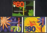 Netherlands 1992 Health & Welfare Funds/Lilies/Flowers/Plants/Nature 3v set s850