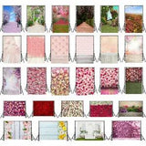Flower Wedding Plank Photography Backdrops Studio Photo Party Background Props