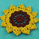 Easy Crochet Sunflower