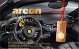 AREON Fresco Sport Lux & Premium - Natural Wood Hanging Car Home Air Freshener