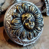 Fillable Daisy Locket | Daisy Baby | Cremation Jewelry | Hair Locket | Cremation Necklace | Urn Jewelry | Sunflower Urn Necklace