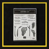 Stampin' Up! LASTING LILY Stamp Set ...........great sentiments to this set!