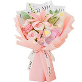 crochet flower bouquet??Valentine's Day??flower ornaments??Graduation Ceremony??Mother's Day??a gift for her