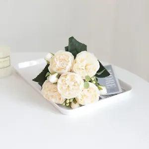 Peony Artificial Fake Flowers Bouquet For Wedding /Store/Party/Hotel Decor c