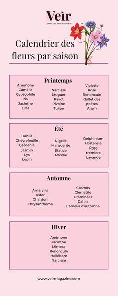 Calendrier des fleurs par saison ?? Ve¡§?r Magazine Flower Delivery