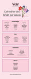 Calendrier des fleurs par saison ?? Ve¡§?r Magazine Flower Delivery