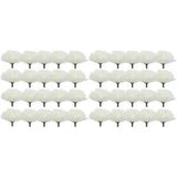 40 Pcs Carnation Flower Head Silk Flowers Wedding Arranging Supplies Stuff