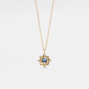 PERIMADE Sunflower Projection Necklace ? Customized Memorial Photo Pendant ? Personalized Picture Inside Jewelry ? Trendy Best Friend Gift
