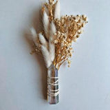 ANGEL AURA BOUQUETS rainbow dried flowers | crystal healing | chakras | wedding | home decor | wedding favors | handmade | boho flowers