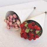 Dried rose bouquet??dried rose flowers bouquet??dried flowers arrangement??desk decor home decor??wedding decor