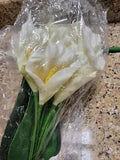 12 Calla Lily Artificial Flowers Plants Beauty Decorations Fake Faux NEW