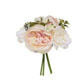 Gorgeous Spring Rose Bouquet - Ivory, Blush & Peach