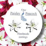 Lily Flower Plants Nature Stud Earrings