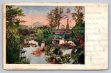 Postcard Minnesota St Paul Lily Pond Como Park UDB 1904  E006