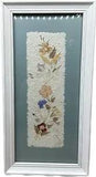 97 Vintage Wall Art Framed Pressed Dried Madagascar Flowers Handmade Signed 6X12