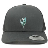 Stitchfy Bell Orchid Patch 6 Panel Trucker Mesh Cap (SF-AP0030-FLX-6606)