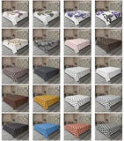 Ambesonne Fleur De Lis Flat Sheet Top Sheet Decorative Bedding 6 Sizes