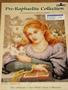 DMC Pre-Raphaelite Collection Counted Cross Stitch Pattern: CONVENT LILY PC31