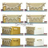 Rustic wedding card box Recycled plywood Crate for Favors Programs, Cards Banner, Centerpiece Reception Decor