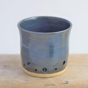 Ceramic Orchid Pot, Handmade Pottery Orchid Pot, Handmade Gift, Air Plant Pot, Wheel Thrown Pottery