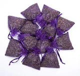 Bag of 12 Sachets Dried Lavender Flower Lavender Sachets for Drawers and Closets