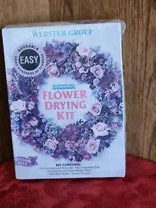 2166. NEW SEALED WEBSTER "FLOWER DRYING KIT" WITH PROFESSIONAL RESULTS