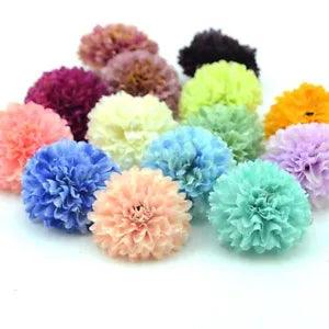 30 pcs 5cm Artificial Flower Silk Carnation Flower Head Wedding Party Home...