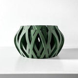 Modern Orchid Planter: Geometric Design with Drainage for Healthy Orchid Plants and Aeration