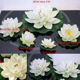 Accessories Artificial Lotus Fake Plant Pond Simulation Flower Water Lily