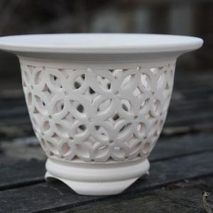 Fuuran pot Fu ran pot Neofinetia pot Fukiran Furan pot Dendrobium pot Gift for mom Orchid pots Ornamental flowerpot Orchid cachepot