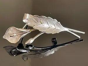 CELART 925 STERLING SILVER  KALLA LILY BROOCH