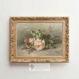 Scripture Wall Art | But God Pastel Rose Print | Antique Pink Rose Bouquet | Girls Room Wall Art | Bible Verse Art | Vintage Christian Print