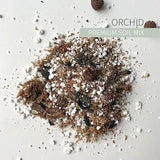 Orchid Soil Mix - Soilless Hydroponic Potting Mix for Indoor Orchid Tropical Houseplants - New Included