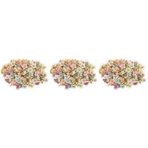 150 pcs silk flower head Wedding Flower Decor Artificial Peony Heads
