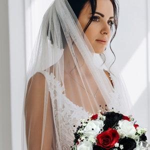 New Fake Black, Red and White Wedding Flowers,  Red, Black and White Bridal Bouquet, Red Black White Brides Bouquet